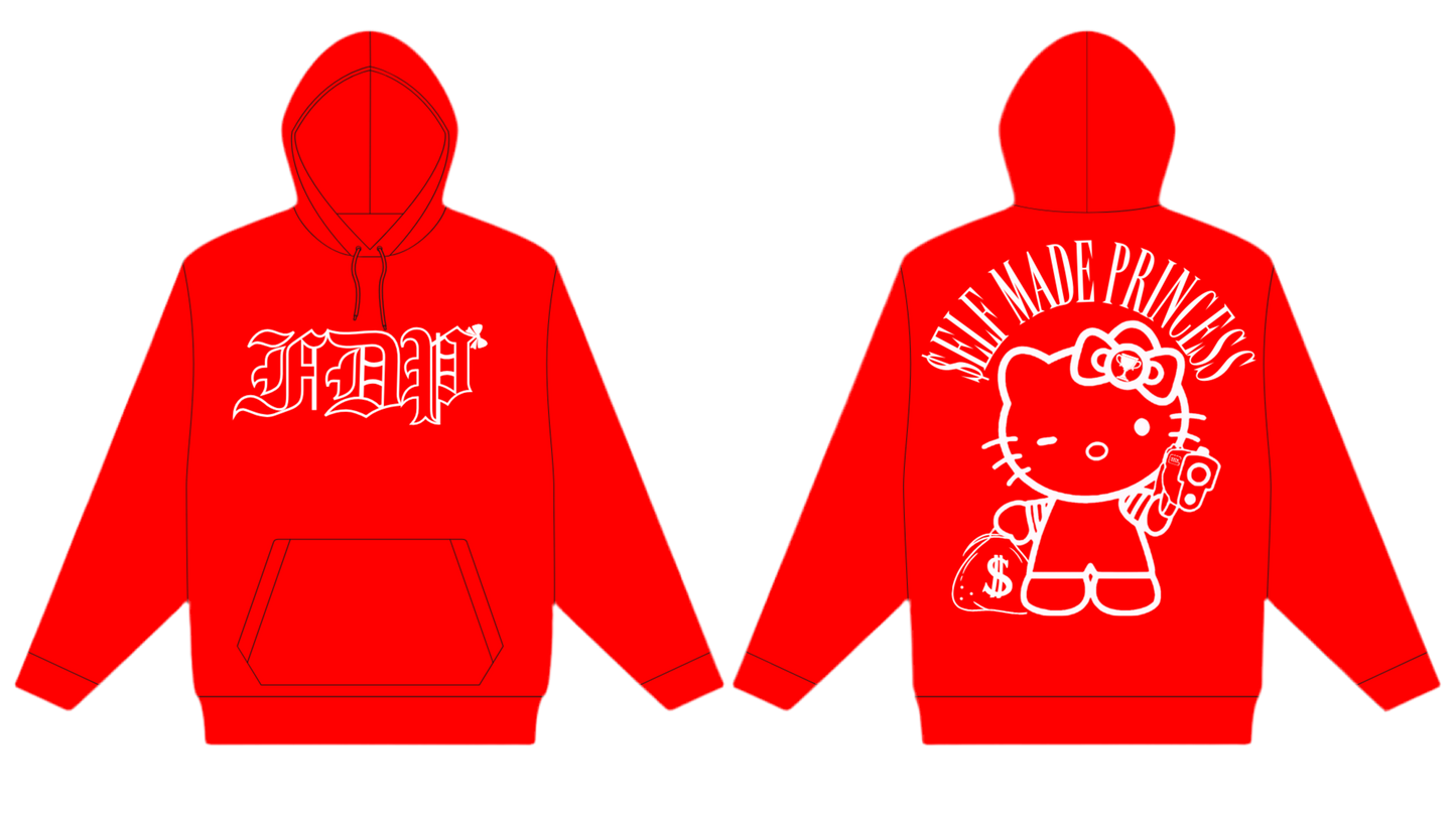 Red Hello Kitty Hoodie